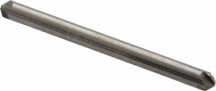 Hertel - 1/8" Head Diam, 1/8" Shank Diam, 4 Flute 100° Solid Carbide Countersink - Exact Tooling