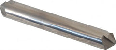 Hertel - 3/8" Head Diam, 3/8" Shank Diam, 4 Flute 100° Solid Carbide Countersink - Exact Tooling