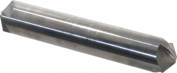 Hertel - 3/4" Head Diam, 3/4" Shank Diam, 4 Flute 120° Solid Carbide Countersink - Exact Tooling