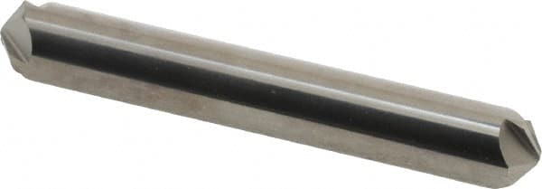 Hertel - 3/8" Head Diam, 3/8" Shank Diam, 4 Flute 120° Solid Carbide Countersink - Exact Tooling