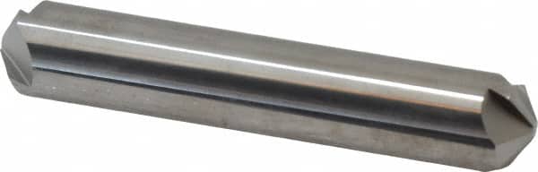 Hertel - 5/8" Head Diam, 5/8" Shank Diam, 4 Flute 120° Solid Carbide Countersink - Exact Tooling