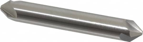 Hertel - 3/8" Head Diam, 3/8" Shank Diam, 4 Flute 82° High Speed Steel Countersink - Exact Tooling