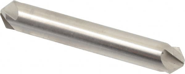 Hertel - 3/8" Head Diam, 3/8" Shank Diam, 4 Flute 100° High Speed Steel Countersink - Exact Tooling