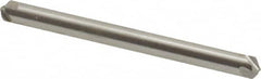 Hertel - 1/8" Head Diam, 1/8" Shank Diam, 4 Flute 110° High Speed Steel Countersink - Exact Tooling