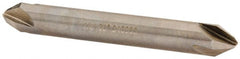 Hertel - 1/4" Head Diam, 1/4" Shank Diam, 4 Flute 60° High Speed Steel Countersink - Exact Tooling