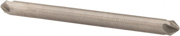 Hertel - 1/8" Head Diam, 1/8" Shank Diam, 4 Flute 82° High Speed Steel Countersink - Exact Tooling