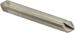 Hertel - 3/8" Head Diam, 3/8" Shank Diam, 4 Flute 82° High Speed Steel Countersink - 2-1/2" OAL, Straight Shank - Exact Tooling