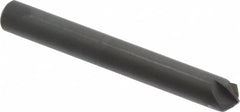 Hertel - 1/4" Head Diam, 1/4" Shank Diam, 4 Flute 100° High Speed Steel Countersink - Exact Tooling