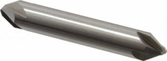 Hertel - 1/2" Head Diam, 1/2" Shank Diam, 4 Flute 60° High Speed Steel Countersink - Exact Tooling