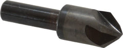 Hertel - 5/8" Head Diam, 3/8" Shank Diam, 4 Flute 82° High Speed Steel Countersink - Exact Tooling