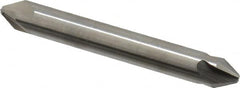 Hertel - 1/4" Head Diam, 5/16" Shank Diam, 4 Flute 60° High Speed Steel Countersink - Exact Tooling