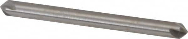 Hertel - 1/8" Head Diam, 1/8" Shank Diam, 4 Flute 82° High Speed Steel Countersink - Exact Tooling
