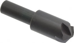 Hertel - 3/4" Head Diam, 1/2" Shank Diam, 4 Flute 120° High Speed Steel Countersink - Exact Tooling