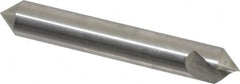 Hertel - 3/8" Head Diam, 3/8" Shank Diam, 1 Flute 82° High Speed Steel Countersink - Exact Tooling