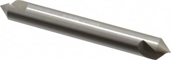 Hertel - 5/16" Head Diam, 5/16" Shank Diam, 1 Flute 82° High Speed Steel Countersink - Exact Tooling