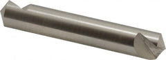 Hertel - 1/2" Head Diam, 1/2" Shank Diam, 1 Flute 120° High Speed Steel Countersink - Exact Tooling