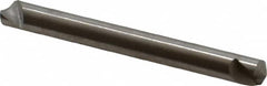 Hertel - 3/16" Head Diam, 3/16" Shank Diam, 1 Flute 120° High Speed Steel Countersink - Exact Tooling