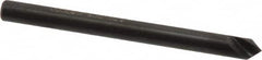 Hertel - 1/8" Head Diam, 1/8" Shank Diam, 1 Flute 82° High Speed Steel Countersink - Exact Tooling
