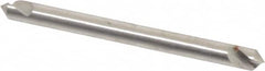 Hertel - 1/8" Head Diam, 1/8" Shank Diam, 1 Flute 90° High Speed Steel Countersink - Exact Tooling