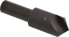 Hertel - 3/4" Head Diam, 1/2" Shank Diam, 1 Flute 100° High Speed Steel Countersink - Exact Tooling