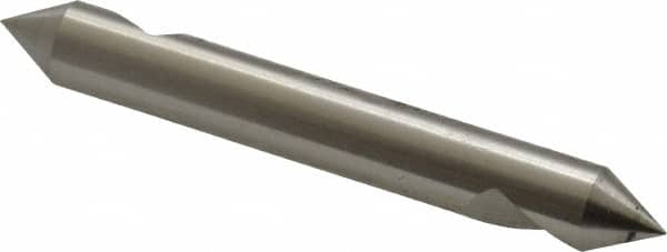 Hertel - 5/16" Head Diam, 5/16" Shank Diam, 1 Flute 60° High Speed Steel Countersink - Exact Tooling