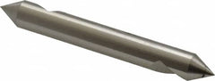 Hertel - 5/16" Head Diam, 5/16" Shank Diam, 1 Flute 60° High Speed Steel Countersink - Exact Tooling