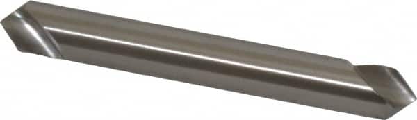 Hertel - 5/16" Head Diam, 5/16" Shank Diam, 1 Flute 90° High Speed Steel Countersink - Exact Tooling