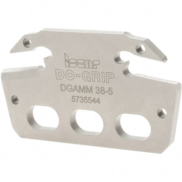 Iscar - 0.189 to 0.197" Groove Width, Right Hand Cut, DGAMM Indexable Grooving Blade - 0.157 Seat Size, Multiple Insert Styles, Series Do-Grip - Exact Tooling