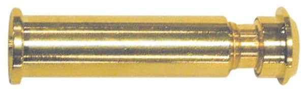Value Collection - Brass Coated Zinc, 160° Door Viewer - Style II - Exact Tooling