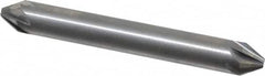 Hertel - 1/4" Head Diam, 1/4" Shank Diam, 6 Flute 60° Solid Carbide Countersink - Exact Tooling