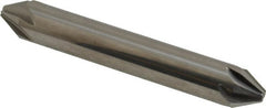 Hertel - 3/8" Head Diam, 3/8" Shank Diam, 6 Flute 60° Solid Carbide Countersink - Exact Tooling