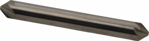 Hertel - 1/4" Head Diam, 1/4" Shank Diam, 6 Flute 82° Solid Carbide Countersink - Exact Tooling