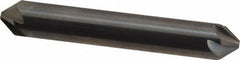 Hertel - 3/8" Head Diam, 3/8" Shank Diam, 6 Flute 82° Solid Carbide Countersink - Exact Tooling