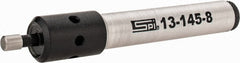 SPI - 0.2" Head Diam, 1/2" Shank, Single End, Electronic Edge Finder - Accurate to 0.0005", Cylindrical Contact - Exact Tooling