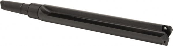 Allied Machine and Engineering - Series 5, 2-1/2 to 3-1/2" Diam, 5MT Taper Shank, Straight Flute Spade Drill - 18-1/4" Max Depth, 22-13/16" Body Length, 28-7/16" OAL, Extended Length, Through Coolant - Exact Tooling