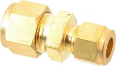Ham-Let - 1/2 x 3/8" OD, Brass Union - Comp x Comp Ends - Exact Tooling