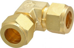 Ham-Let - 5/8" OD, Brass Union Elbow - Comp x Comp Ends - Exact Tooling