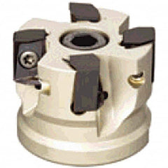 Tungaloy - 2-1/2" Cut Diam, 3/4" Arbor Hole Diam, Indexable Square-Shoulder Face Mill - Exact Tooling