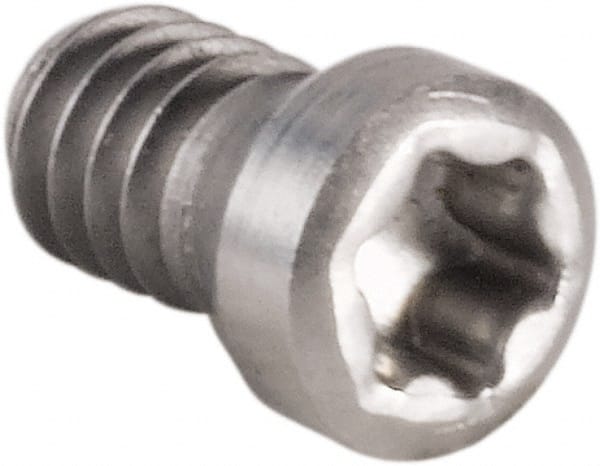 Kennametal - Torx Cap Screw for Indexable Milling Cutters - M2x0.4 Thread, For Use with Inserts - Exact Tooling