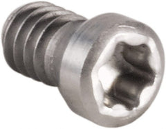 Kennametal - Torx Cap Screw for Indexable Milling Cutters - M2x0.4 Thread, For Use with Inserts - Exact Tooling