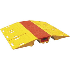 Checkers - On Floor Cable Covers Cover Material: Polyurethane Number of Channels: 1 - Exact Tooling