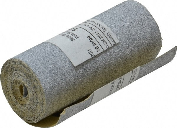 3M - 120 Grit, Silicon Carbide Adhesive Backed Sanding Sheets - Refill Pad Roll, 2-1/2" x 70", Fine Grade, A Weighted Backing - Exact Tooling