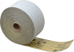 3M - 80 Grit, Silicon Carbide Adhesive Backed Sanding Sheets - Sheet Roll, 2-3/4" x 25 Yds., Medium Grade, A Weighted Backing - Exact Tooling