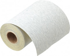 3M - 180 Grit, Silicon Carbide Adhesive Backed Sanding Sheets - Sandpaper Roll, 4-1/2" x 10 Yds., Very Fine Grade, A Weighted Backing - Exact Tooling