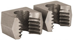 Cle-Line - M18x2.50, Collet #5, Two Piece Adjustable Die - Carbon Steel - Exact Tooling