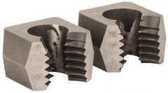 Cle-Line - M12x1.75, Collet #5, Two Piece Adjustable Die - Carbon Steel - Exact Tooling