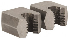 Cle-Line - M8x1.25, Collet #5, Two Piece Adjustable Die - Carbon Steel - Exact Tooling