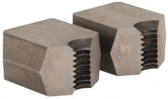 Cle-Line - M6x1.00, Collet #5, Two Piece Adjustable Die - Carbon Steel - Exact Tooling