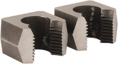 Cle-Line - 5/8-18, Collet #5, Two Piece Adjustable Die - Carbon Steel - Exact Tooling