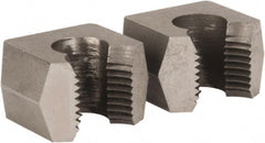 Cle-Line - 9/16-18, Collet #5, Two Piece Adjustable Die - Carbon Steel - Exact Tooling